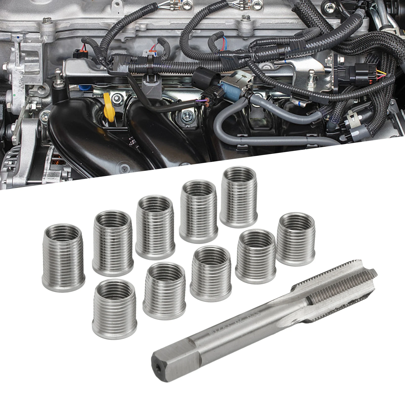 Набор для ремонта резьбы отверстие 10 мм ручных инструментов