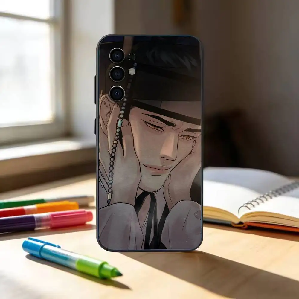 Фото Чехол для телефона B-Bl Manhwa S-Seungho N-Nakyum Anime для Samsung S 25,24,23,22,30,21,10,9,Ultra,Plus,Lite,FE,4,5 G, черный, из мягкого ТПУ №2