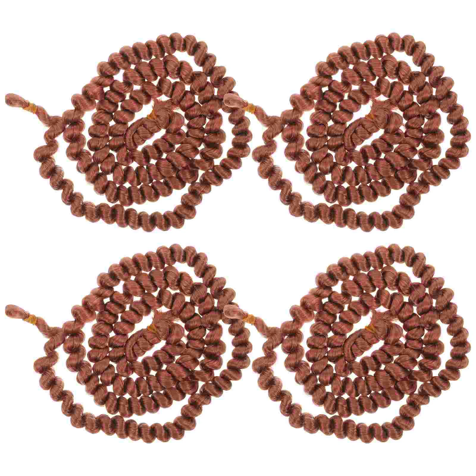 

4 Pcs DIY Hair Heat-resist Wigs Decorate Making Supplies Plastic Decorative