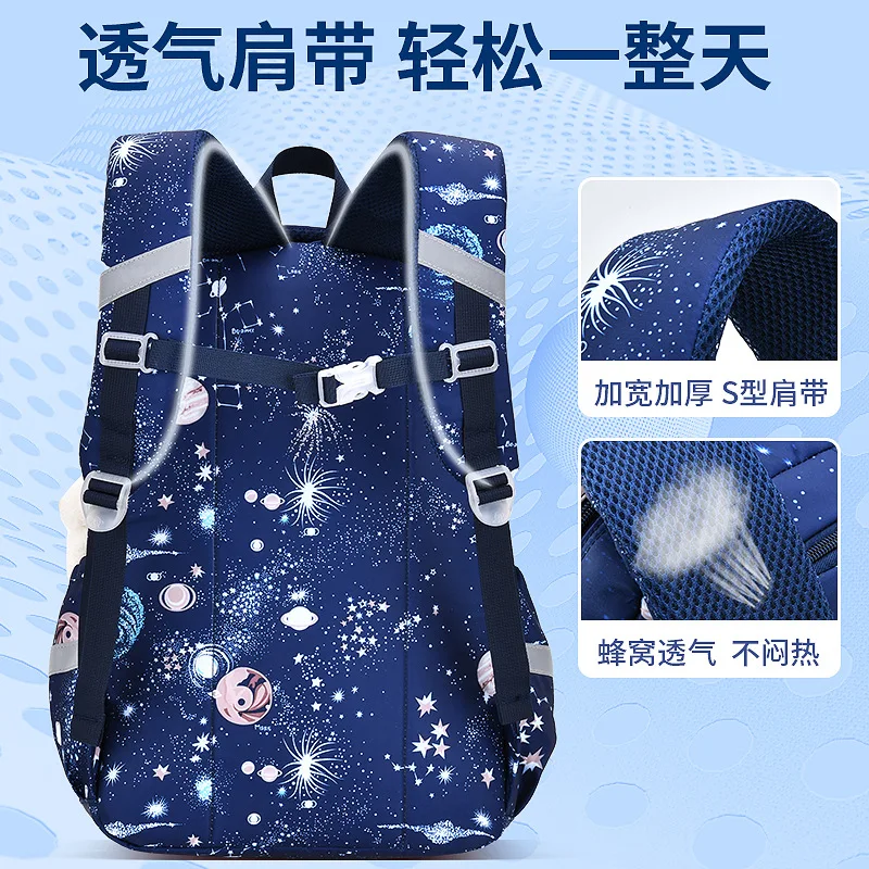 Korean Cute School Bags Senior Grade 1-3-6 Mochilas for Girls rinting Children Bag Pack Primary High School Students Backpacks