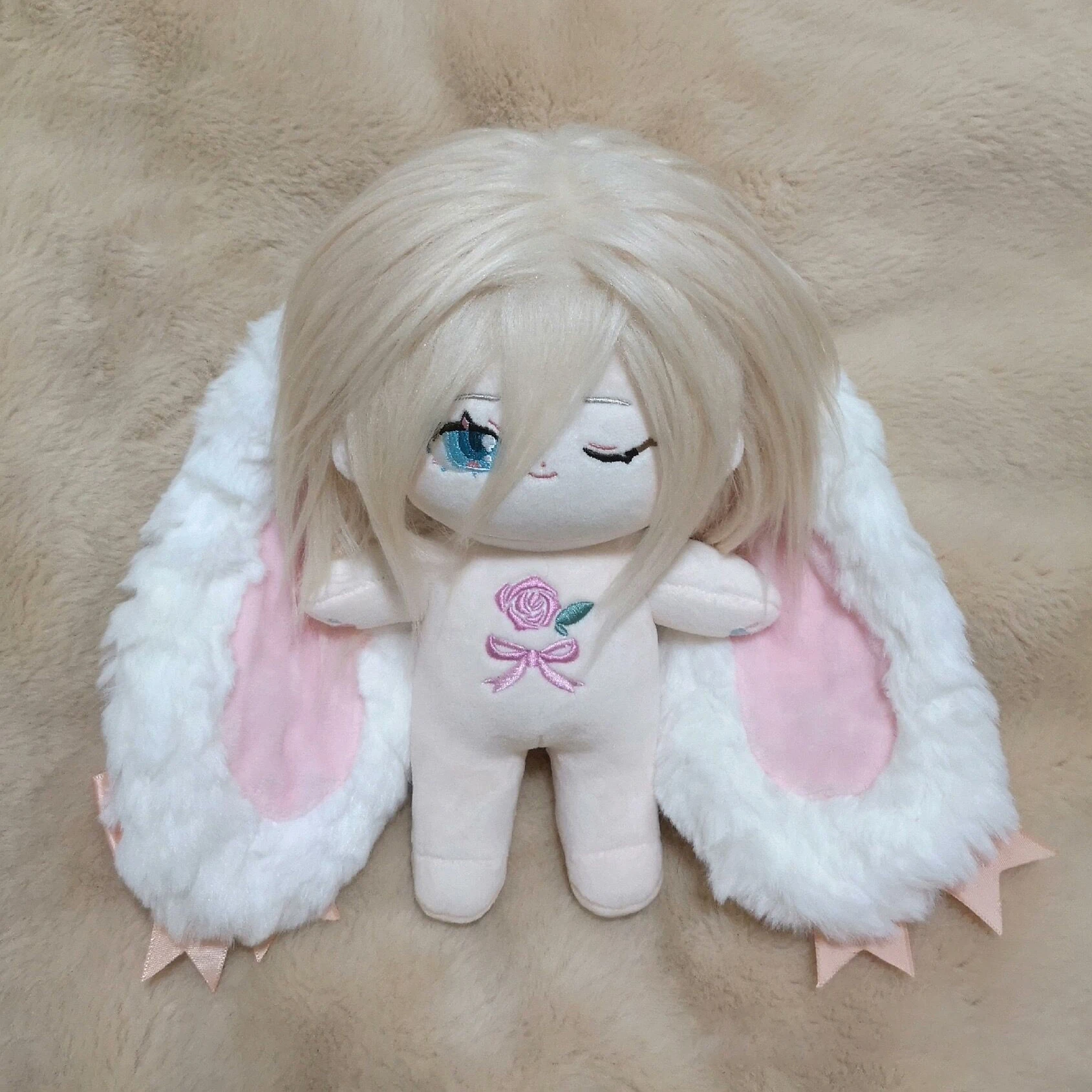Ensemble Stars あんさんぶるスターズ! Tenshouin Eichi Anime Game Cosplay Cute Animal Ear Plushie Dolls Body Stuffed Doll Toy Gift 20cm