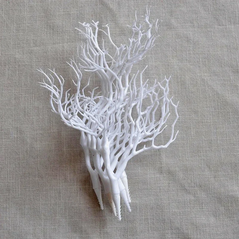 Искусственное Коралловое Украшение Ветки Для Домашнего Рабочего Стола сделай