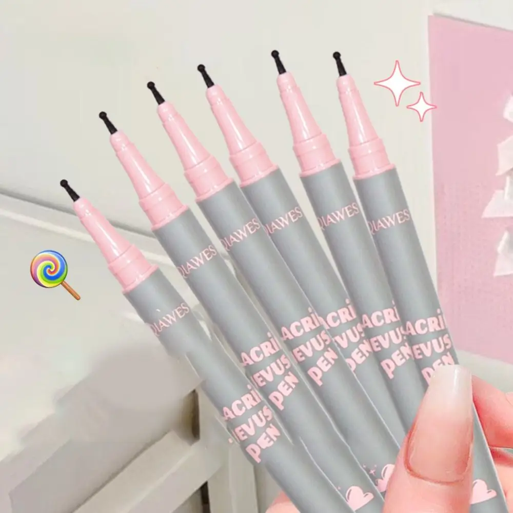 Ручка с искусственными веснушками для лица водонепроницаемая устойчивая к поту