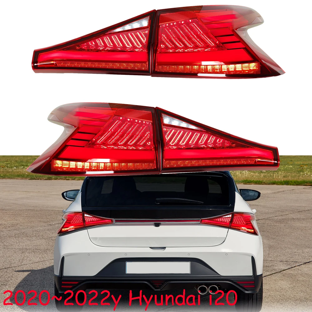 Задний фонарь бампера автомобиля для Hyundai i20 задний стоп-сигнал светодиодный 2021 ~
