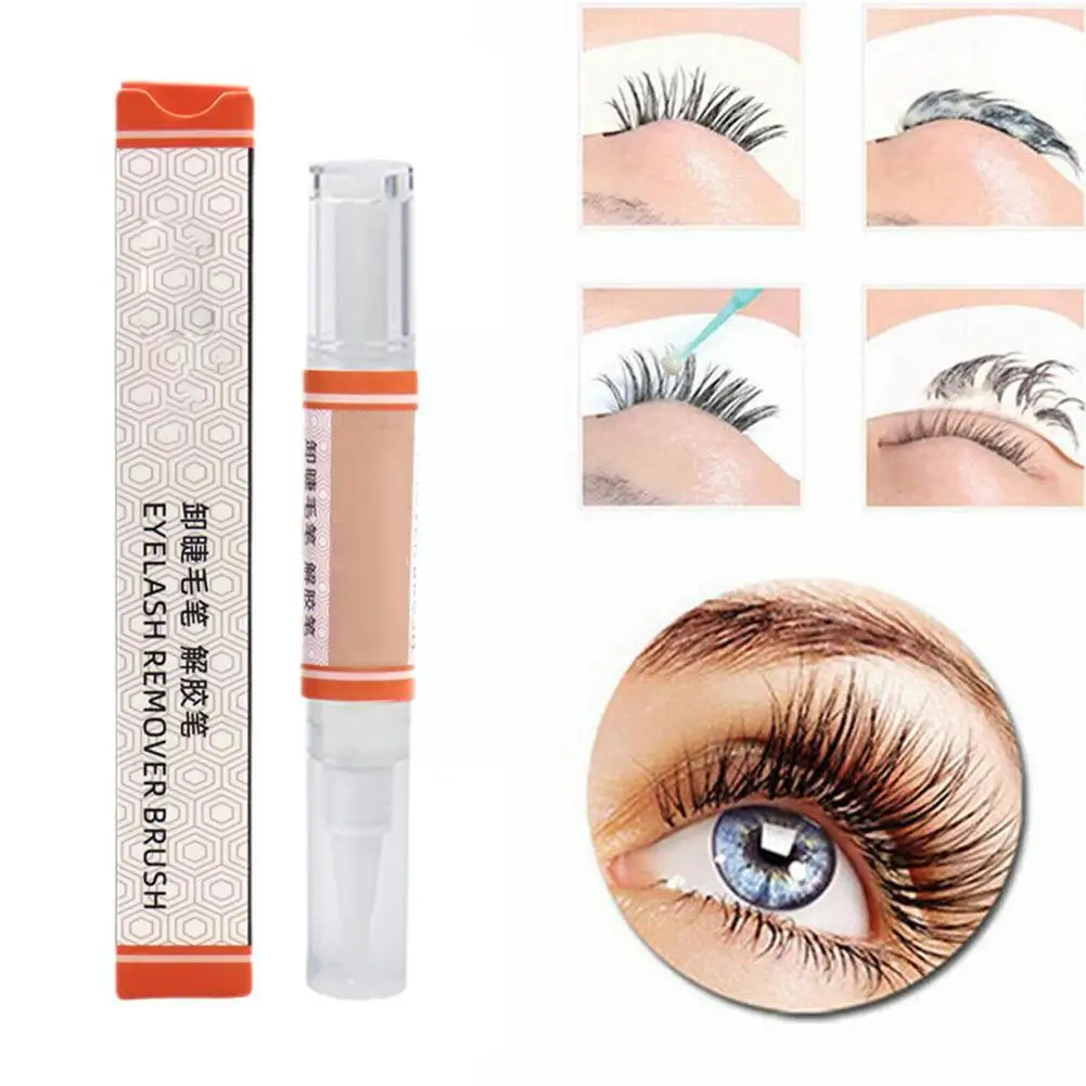 

Professional Lash Glue Remover Brush Gel Remove Brush Eyelash Cream 10ml Safe Extensions Quality Tool Remover Glue