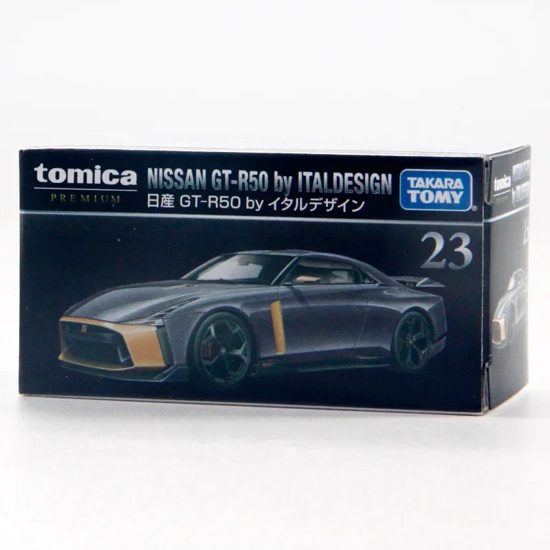 Модель TP23 173052 TAKARA TOMY Tomica Nissan GT-R50 1/64 моделирование спортивного автомобиля из