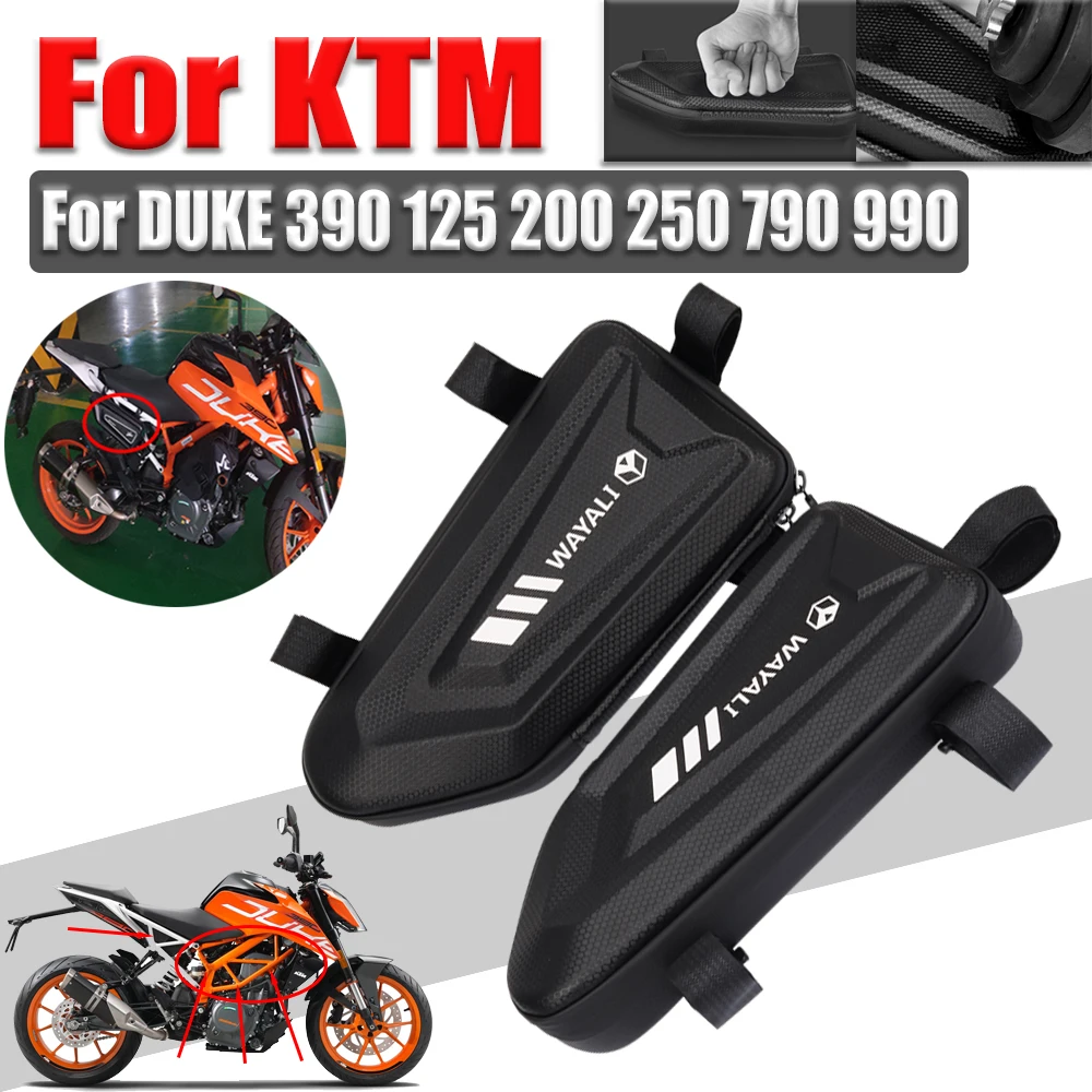 

Motorcycle Bag Side Saddlebags Waterproof Hards Shell Side Bag Package Tool Bag for KTM DUKE 390 125 200 250 790 990 Exc Duke390