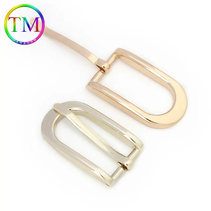 10-50Pcs Metal D Ring Pin Buckle Bags Strap Adjustment Hook Clasps Diy Bag Leather Strap Betlt Hardware Accessories