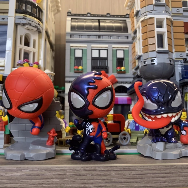 Iron Spider Man Ps4 Action Figure Kawaii Pvc Model  Cute Doll Collection Ornaments Child Toys Gifts