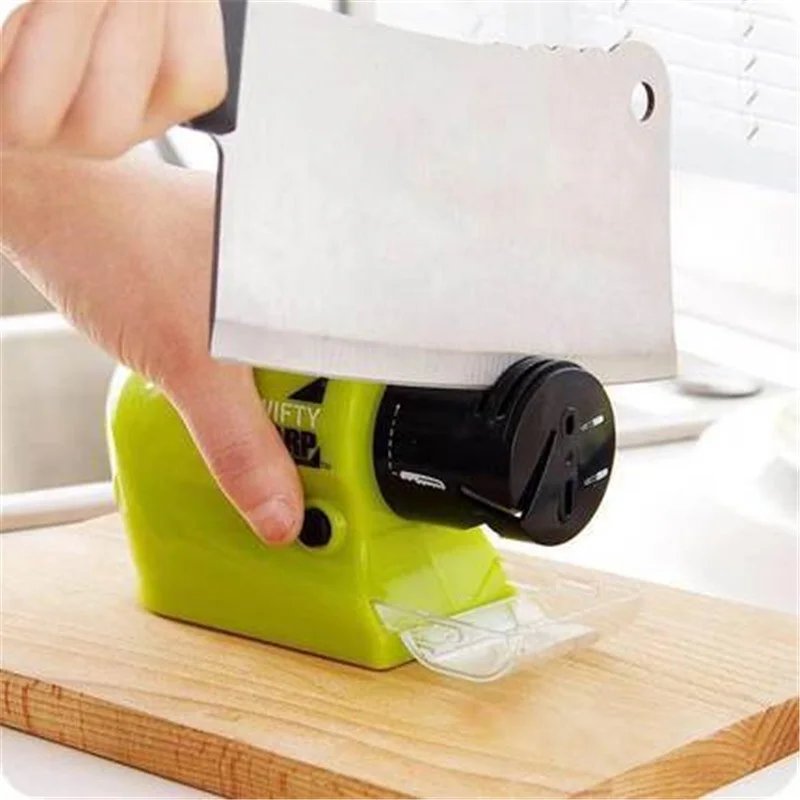 

Electric Knife Sharpener Multi-purpose for Scissor Screwdriver Serrated Slicer Durable Rust Cleaning Tool for Home Kitchen