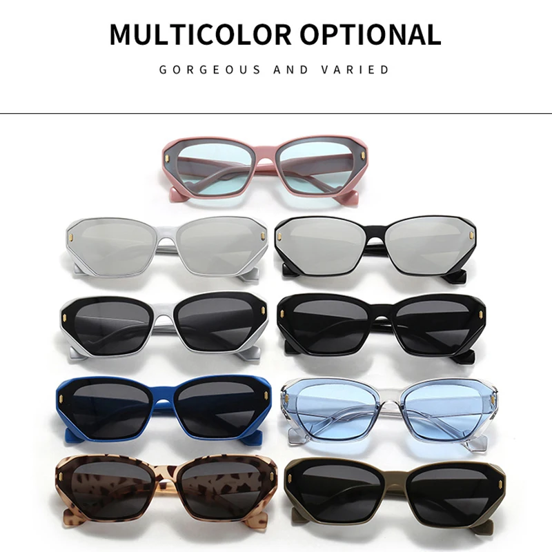 LeonLion винтажные солнцезащитные очки кошачий глаз женские брендовые в маленькой