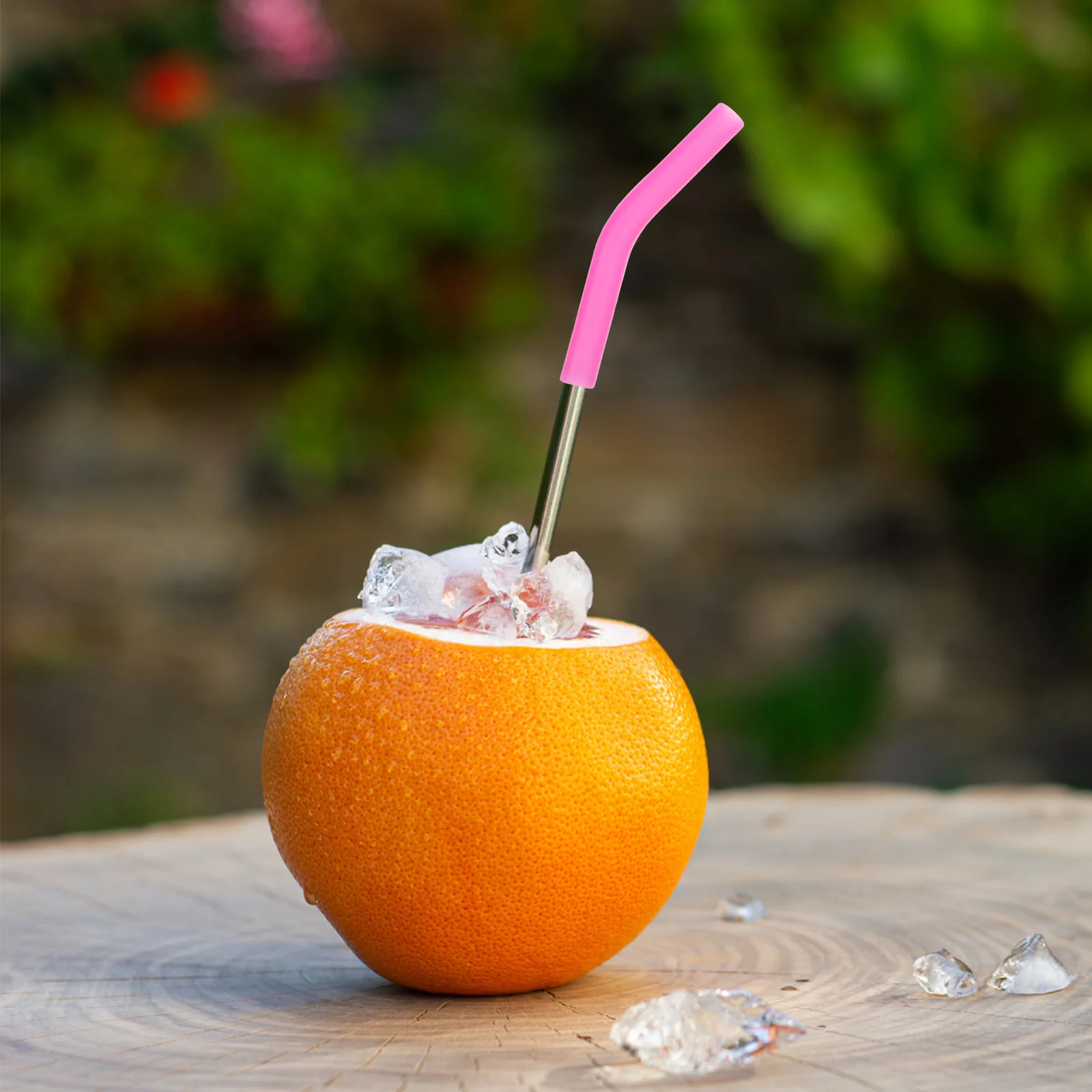 24 шт. насадки для соломинки из нержавеющей стали силиконовые металлические чехлы