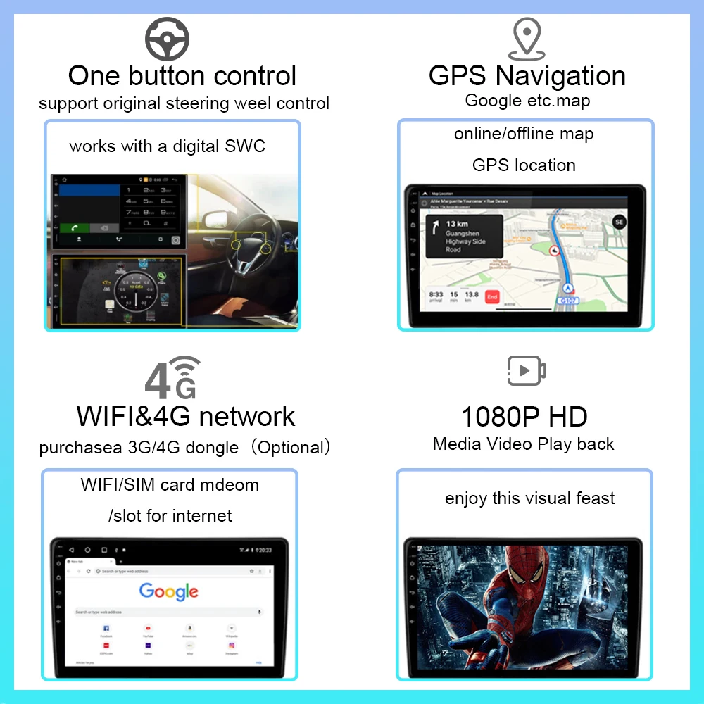 Автомобильная стерео-система на Android 11 8 + 128 ГГц для Peugeot 2008 208 2012-2018 мультимедийная