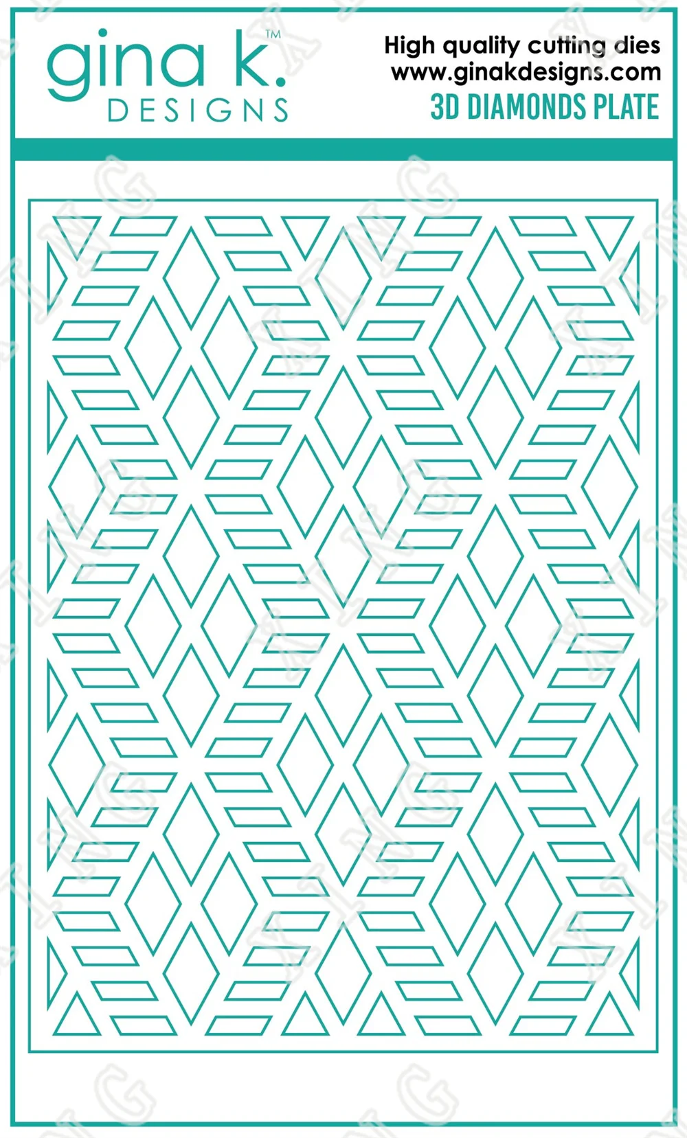 

3D Diamonds Cover Plate New Metal Cutting Dies Scrapbook Diary Decoration Embossing Template Diy Greeting Card Handmade Hot Sale