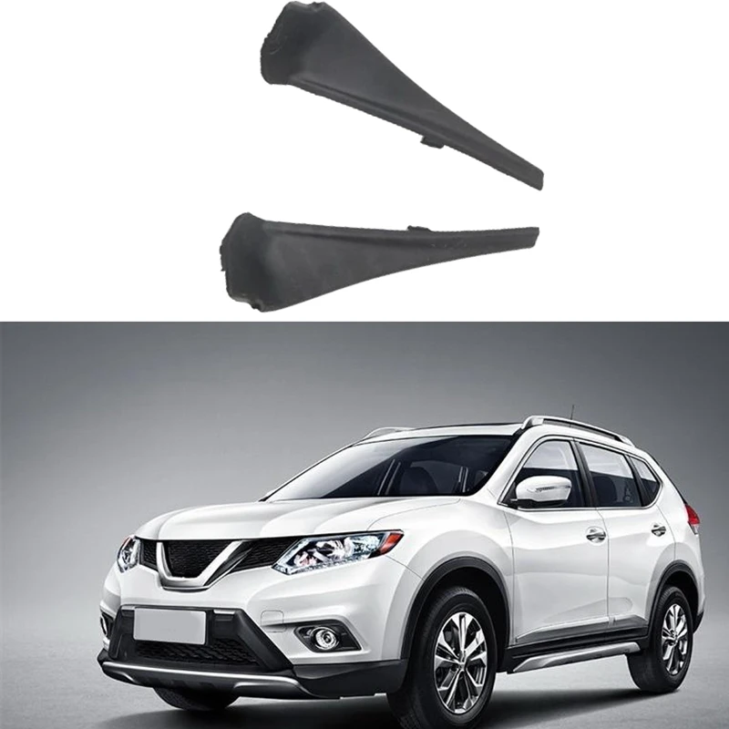 Car Front Windshield Wiper Arm Cowl Side Trim Cover Water Deflector Plate for Nissan X-Trail Xtrail T32 Rogue 2014+