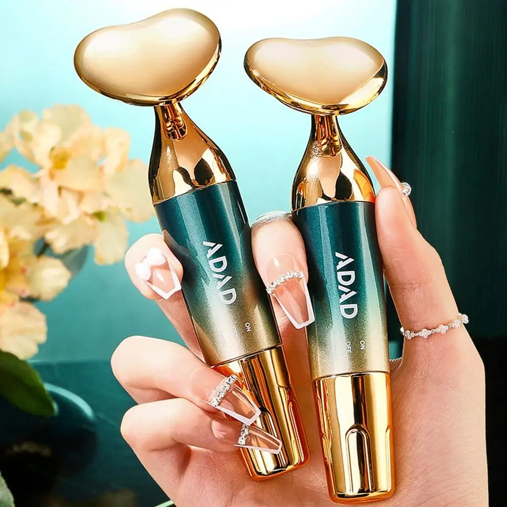 

Electric Facial Massager Skin Firming Wrinkle Removal Cleansing Heart Shape Eye Lifting Ultrasonic Portable Beauty Care Tools