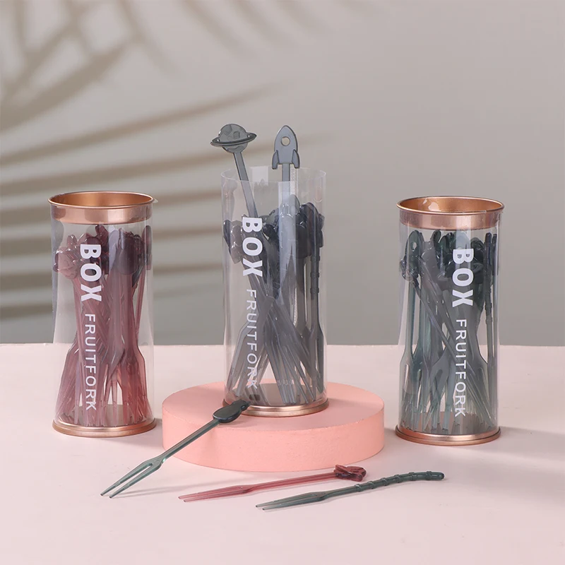 

36 шт./компл. симпатичная вилка для фруктов, Детская закуска, десерт, зубочистка, аксессуары, украшение для вечерние