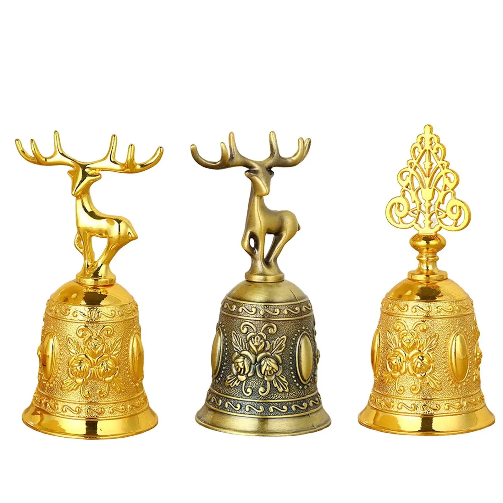 

Громкий ручной звонок, колокольчики для дома, яркие колокольчики, Рождественское украшение, Колокольчик для игр, для школы, отеля, медитации...