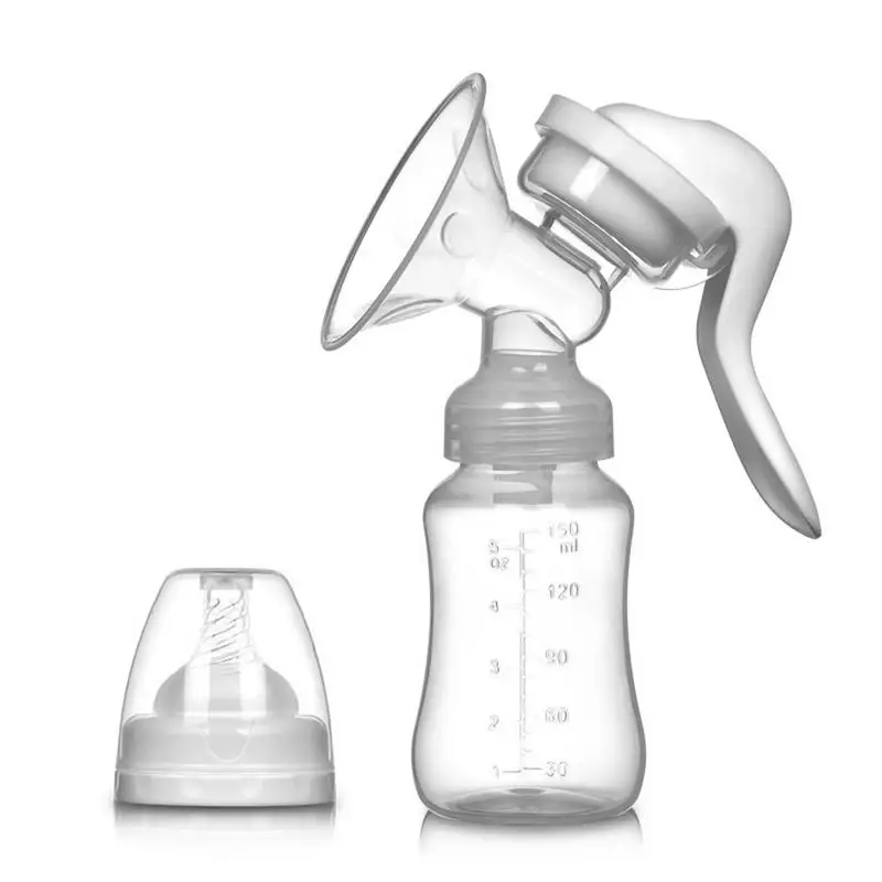 

Manual Breast Pump Manual Breast Pump With Softshape Silicone Shield Soft Food Grade Silicone Breast Pump With Powerful Suction