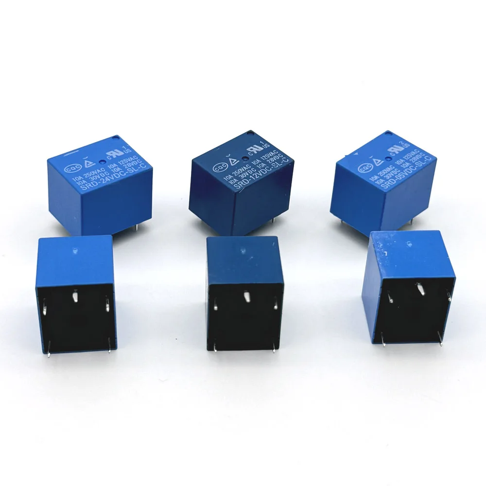 Реле мощности постоянного тока 10 А 5 штырьков искусственная модель печатная