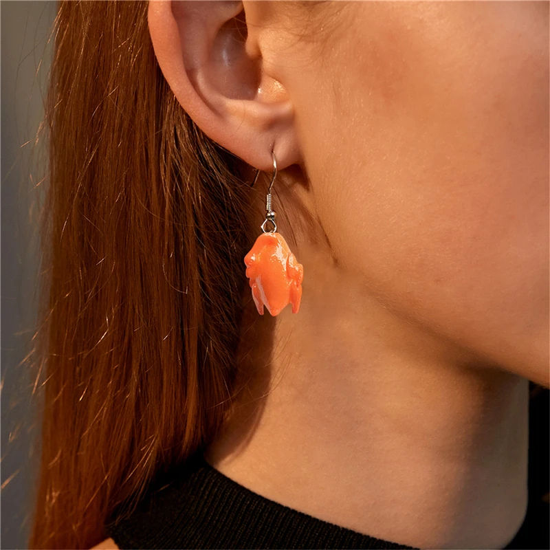 Необычные Имитационные куриные крылья куриное мясо ножки капли для ушей