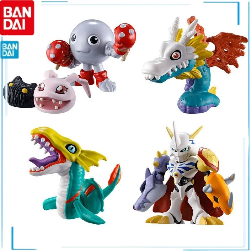 

BANDAI Digimon Adventure Omegamon Airdramon Seadramon Koromon Vol.3 Anime Action Figure Model Kids Toy Brinquedos Gift Genuine