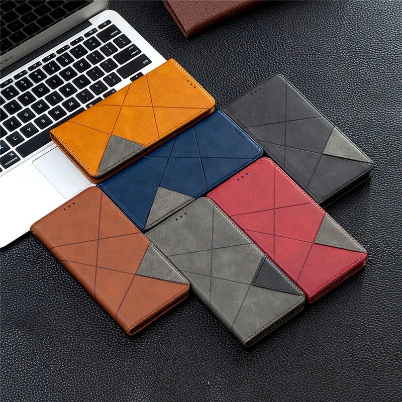 On For Xiaomi Poco M5s Case Magnetic Wallet Leather Flip Phone Cover For Xiomi PocoM5 PocoM4 Poco M4 Pro 5G Stand Cases Coque