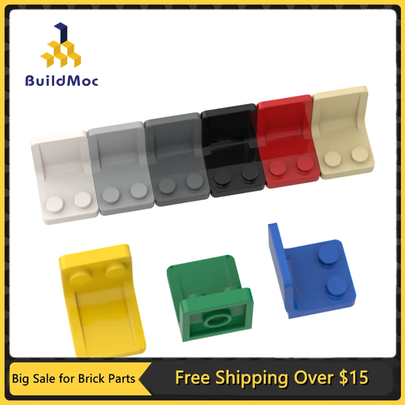 10 шт., детали MOC 4079, сиденье/стул, 2x2 Совместимые Кирпичи, сборные строительные блоки «сделай сам», детская головоломка, игрушка-мозг, подарок