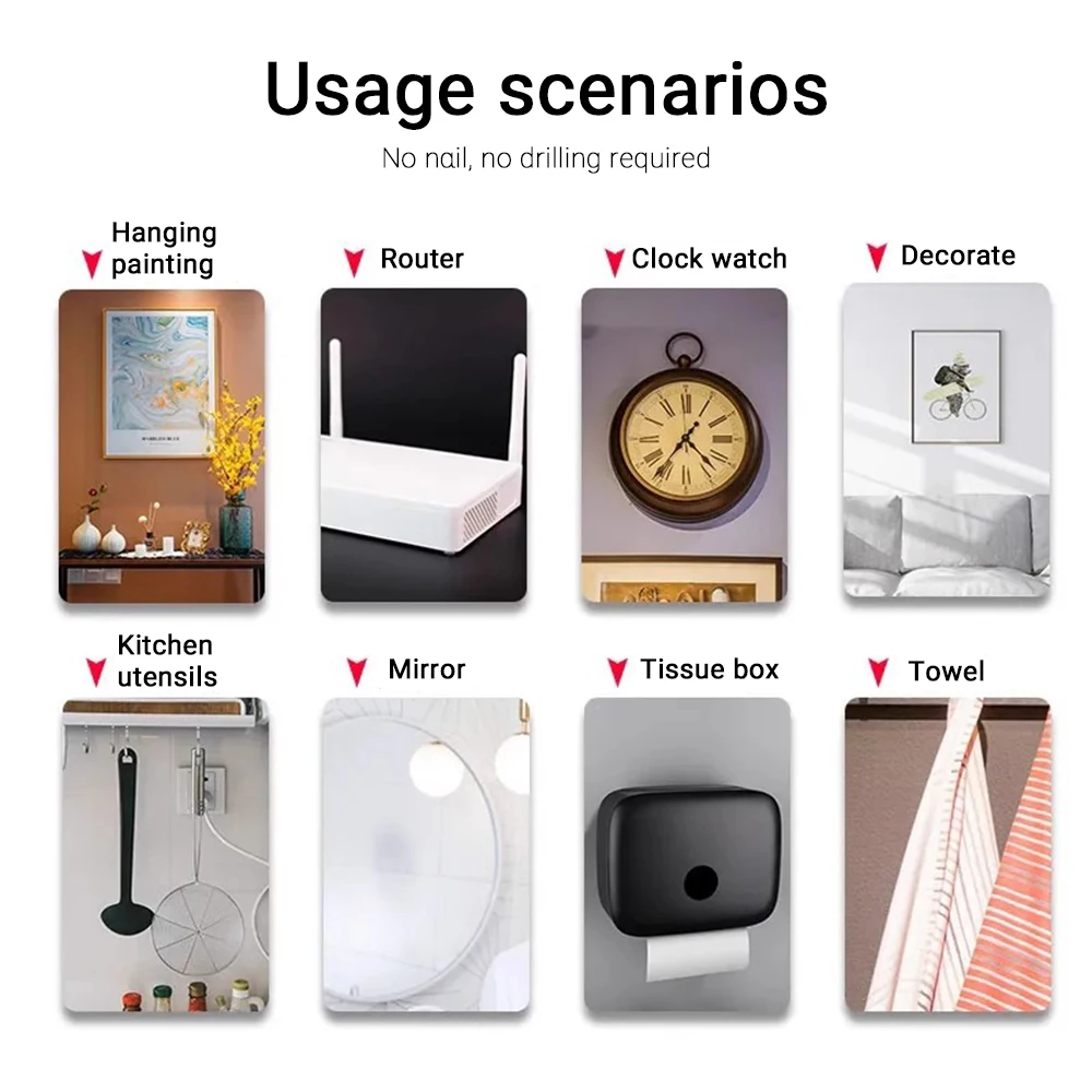 Самоклеящийся настенный крючок