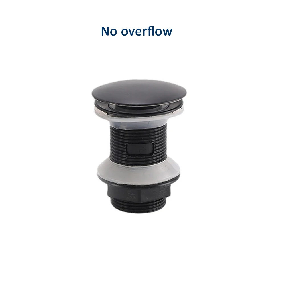 

Бюджетная всплывающая сливная раковина для ванной комнаты, фильтр для отходов, пробка, клапан, материал PP, умывальник, набор пробок для утечки воды, Click Clack