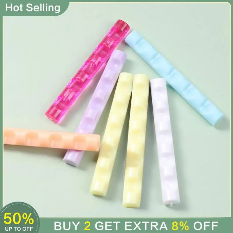 

Nail Pen Brush Holder Portable Nail Art Nail Brush Pen Rack Nails Accessories Phototherapy Pen Crystal Bar Pen Holder Durable