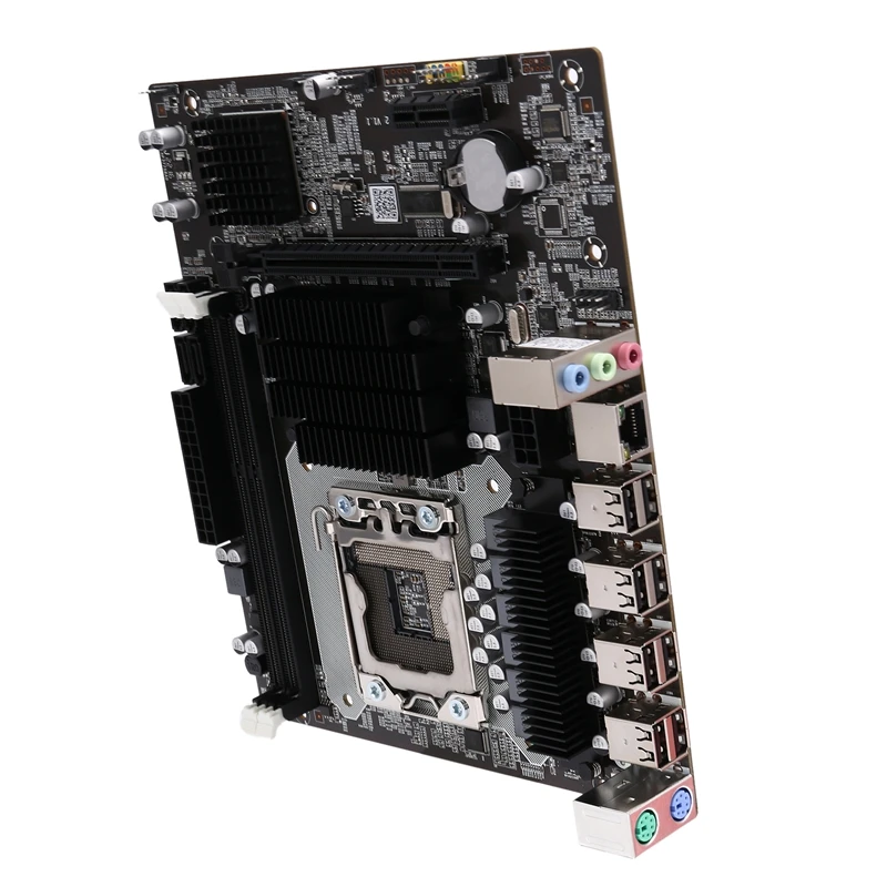Материнская плата X58 LGA 1366 поддержка REG ECC DDR3 ОЗУ память Xeon X5650 5570 разгон ЦП SATA2 M-ATX