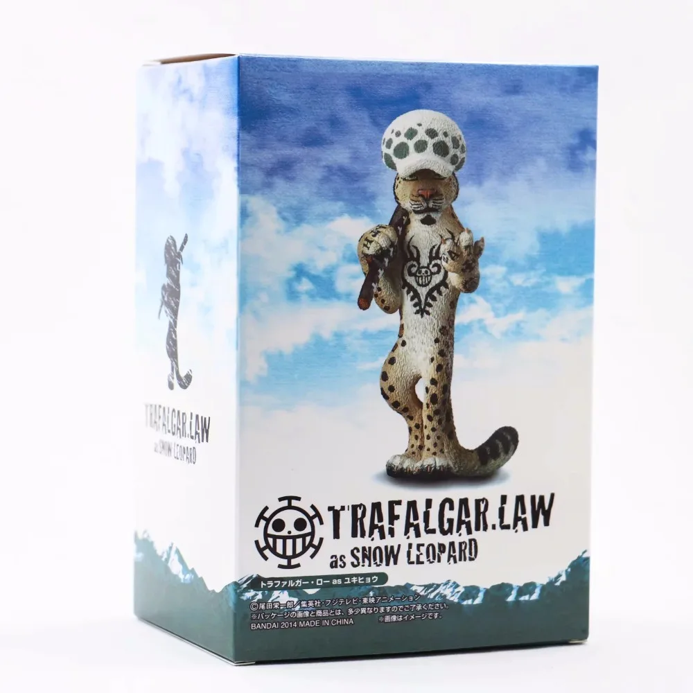 

12cm Trafalgar Law leopard doll Anime Figure Toy Collection Model Toy Action figure for friends gift