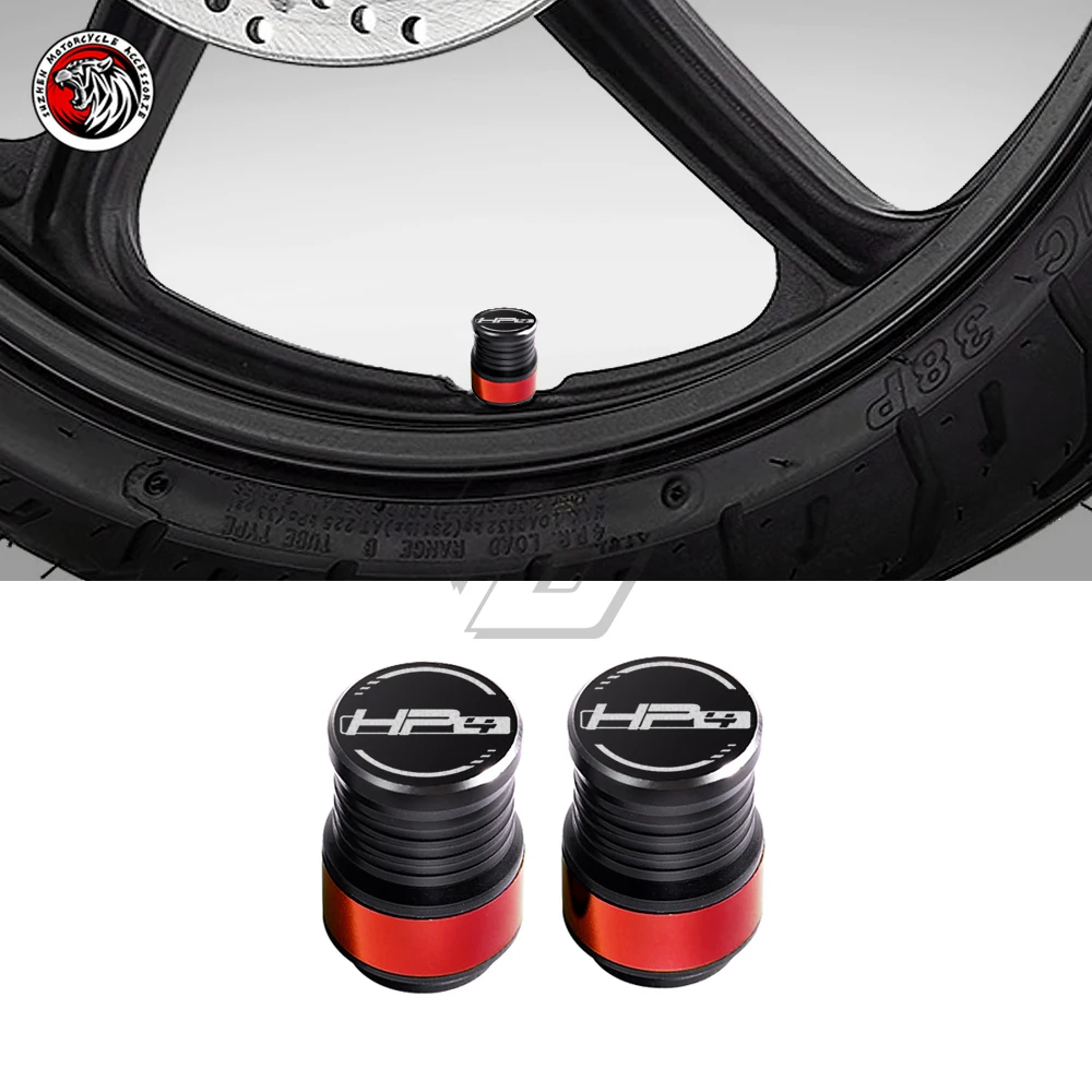 

Motorcycle Accessories Wheel Tire Valve Caps Covers Fits for BMW Motorrad HP4 Race