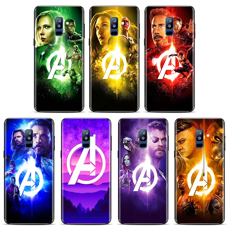 

Marvel Avengers Hero Cool Phone Case Samsung Galaxy A90 A80 A70 S A60 A50S A30 S A40 S A2 A20E A20 S E Silicone Cover
