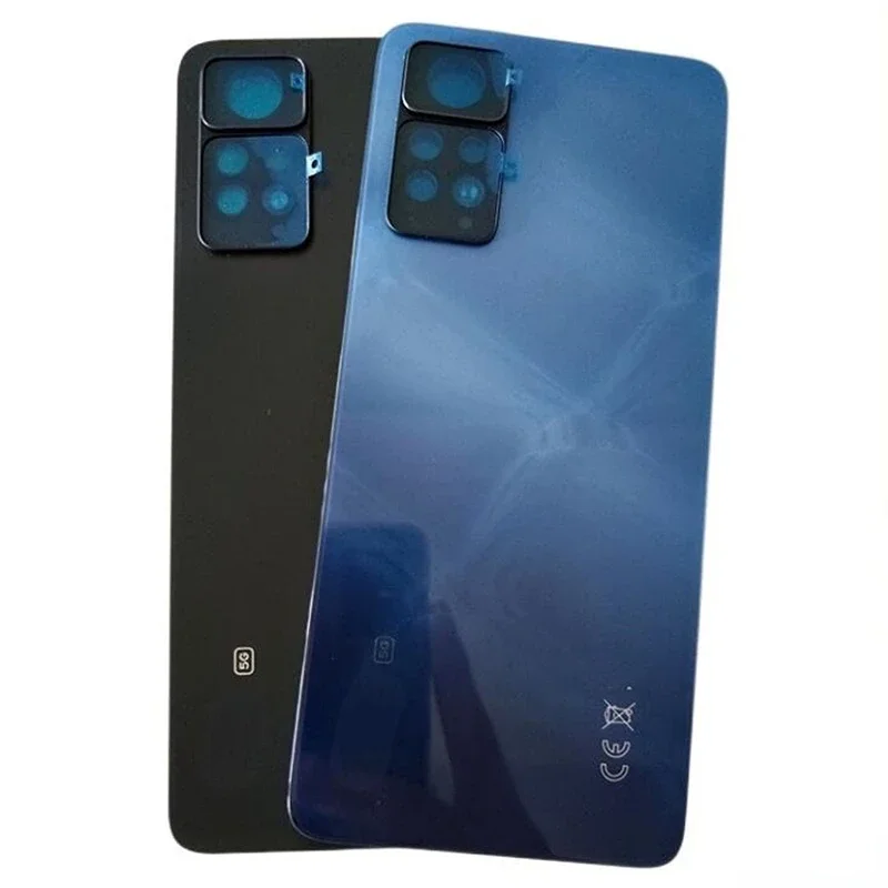 

Original For Xiaomi Redmi Note 11 Pro 5G Back Battery Cover Glass Panel Rear Housing Door Case Repair parts With Camera Lens