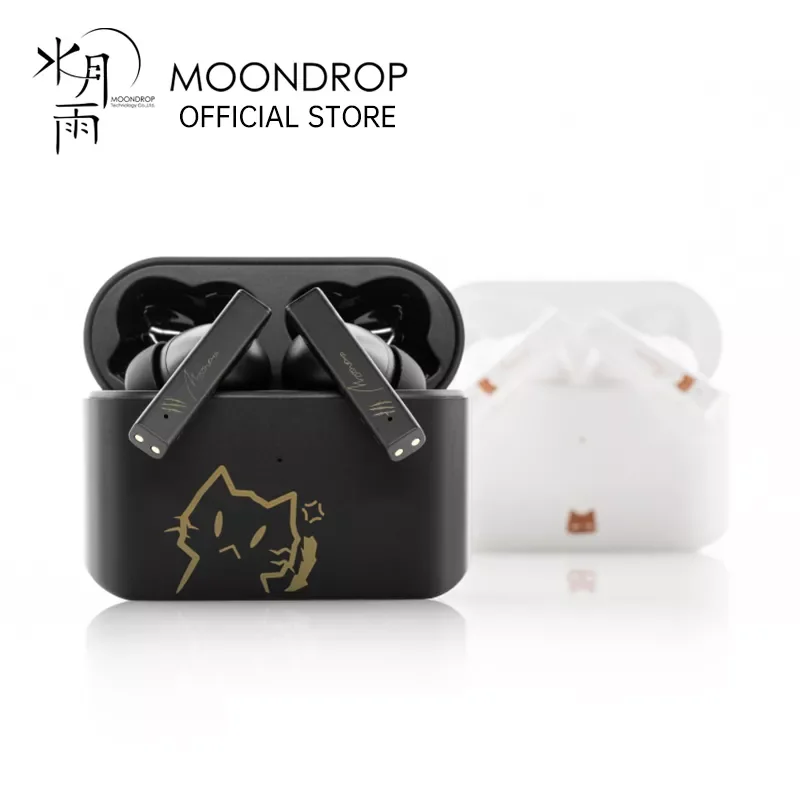 

MoonDrop NEKOCAKE True Wireless Earphones Support ANC A2DP/AVRCP/HFP/HSP/SBC/AAC Active Noise Canceling Earbuds TWS IEMs