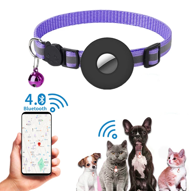 New Pet GPS Tracker Smart Locator Dog Brand Pet Detection Wearable Tracker Bluetooth for Cat Dog Bird Anti-lost Tracker Collar images - 6