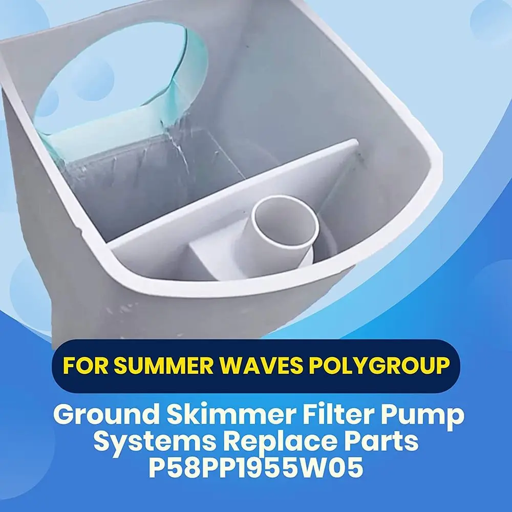 

Filter Pump Pool Vacuum Plate Vacuum Hose Debris Basket Pool Skimmer Filter Above Ground Pool for Polygroup/P58P1955W05