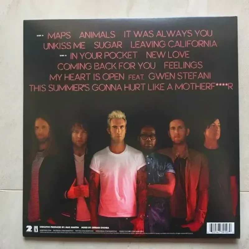 Совершенно новый оригинальный виниловый альбом Maroon 5 V Red Magic Red (art.: 3920dccd5aa1f) - 3920dccd5aa1f