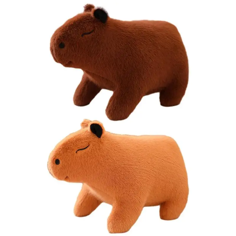 Мягкая Плюшевая Кукла-грызун капибара