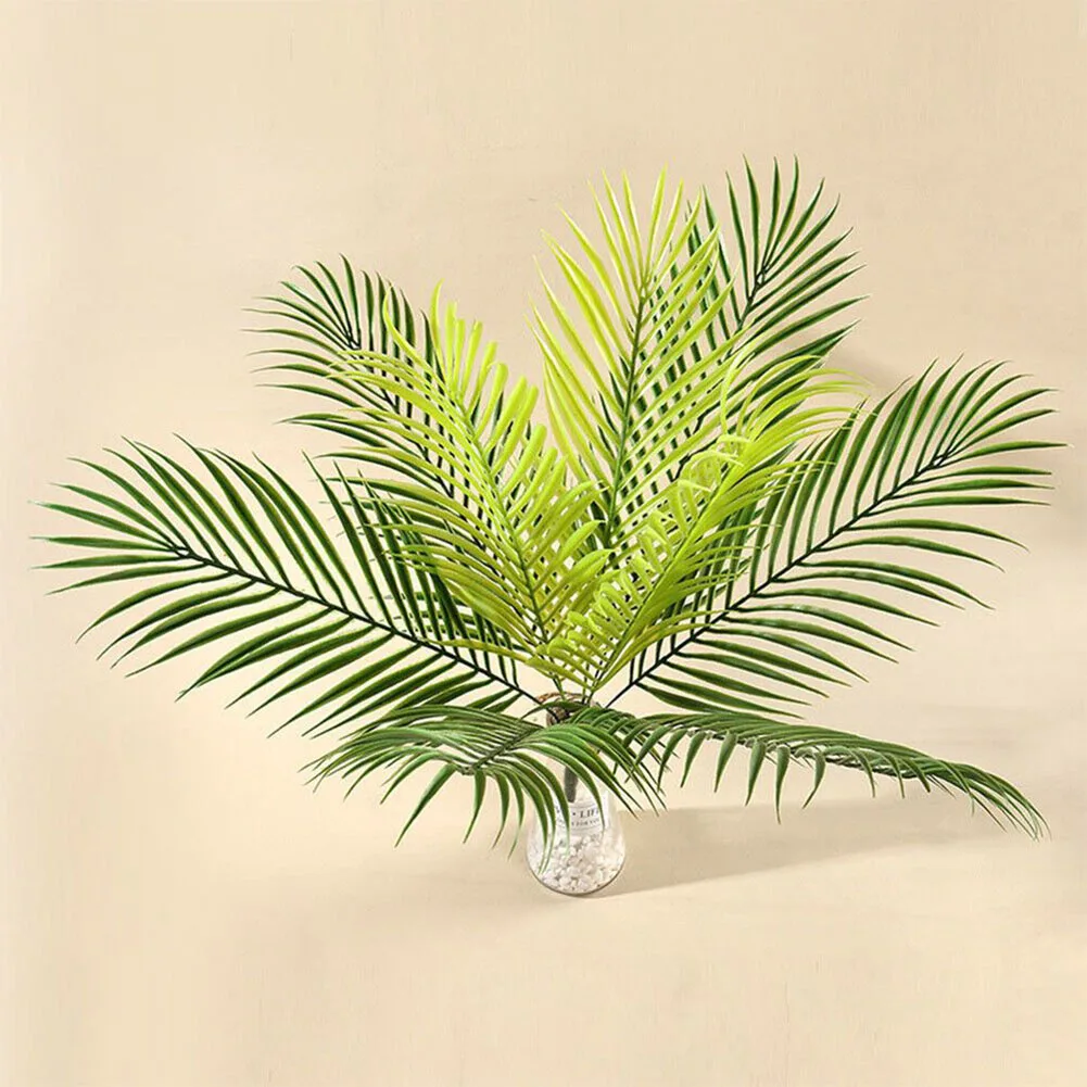 

Simulated Plants Artificial Palm Tree Artificial Decor Flowers For Home Garden Office Decor Plastic Fake Leaves