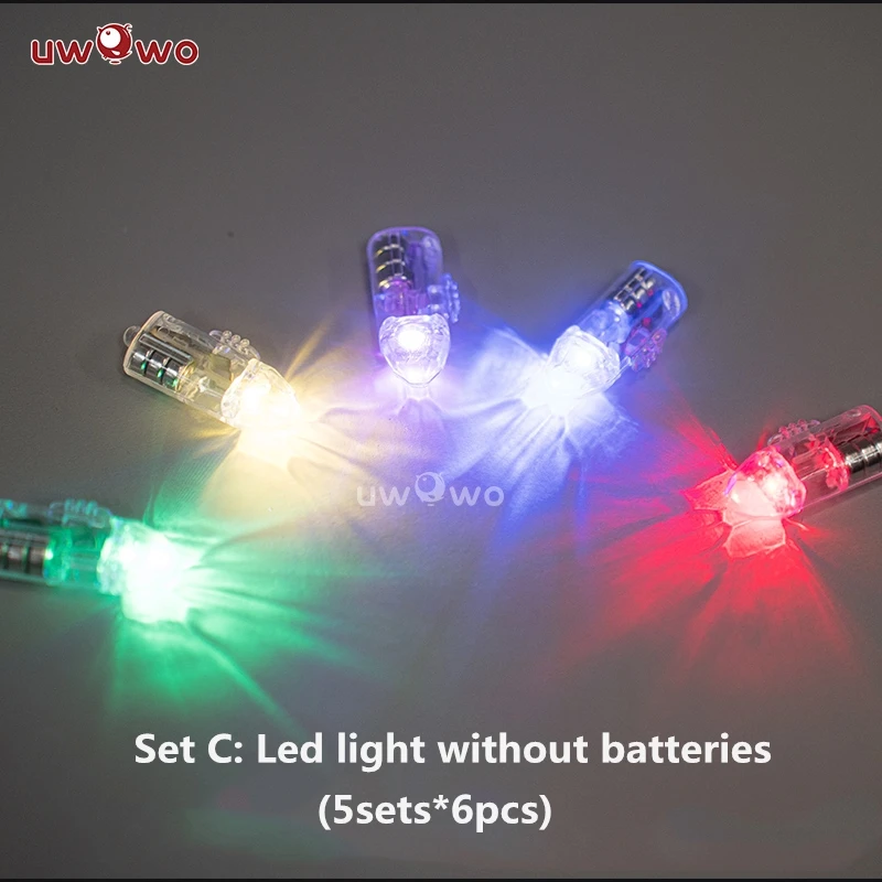 

UWOWO Genshin Impact Lumine Traveler LED Lights Cosplay Prop Lamp Led Female Lumine Shinning Colorful Lights