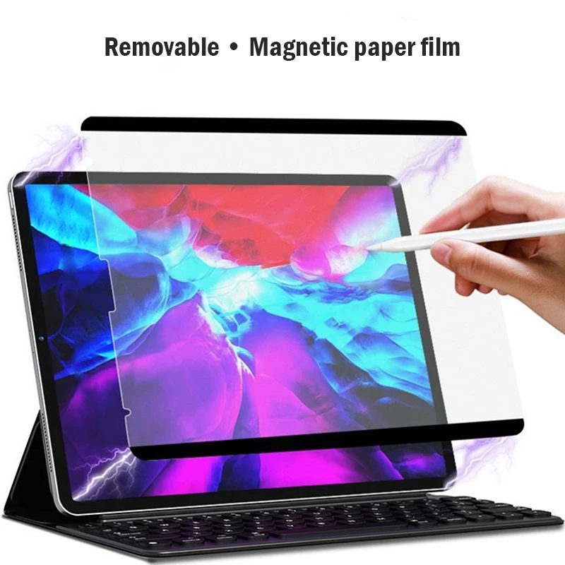 

Бумажная Защитная пленка для экрана Pad Pro 11 2021 2020 2018 Pad Air 4 10,9