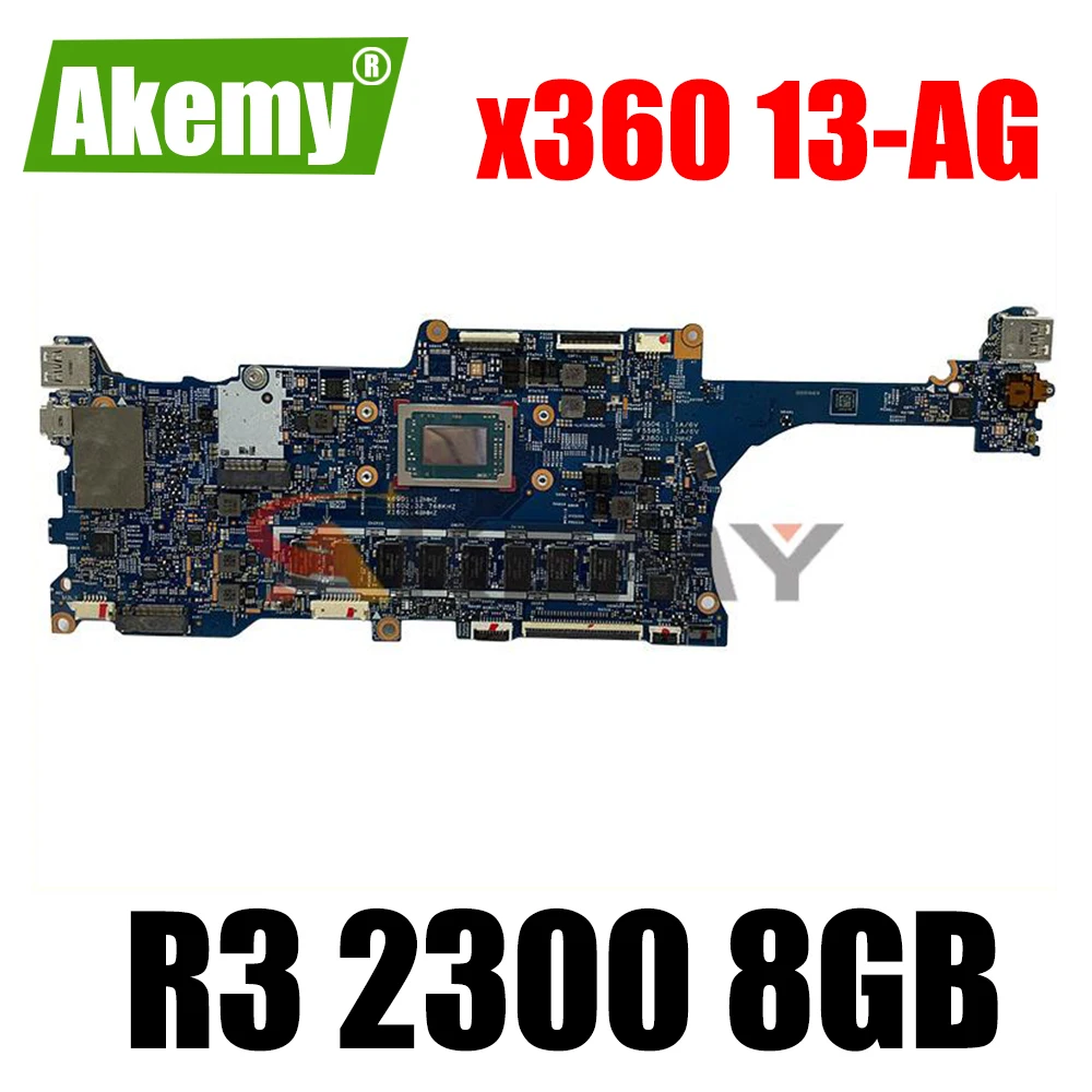 Материнская плата Akemy для HP ENVY x360 Convertible 13-AG материнская R3 2300 8 Гб 17885-2 448.0EC06.0021