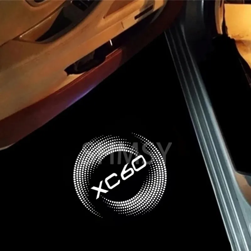 

2 шт., автомобильные фонари, лазерная проекция, аксессуары для ламп Volvo XC60 2022 2021 2020 2019 2018 2017 2016 2015 2014-2009