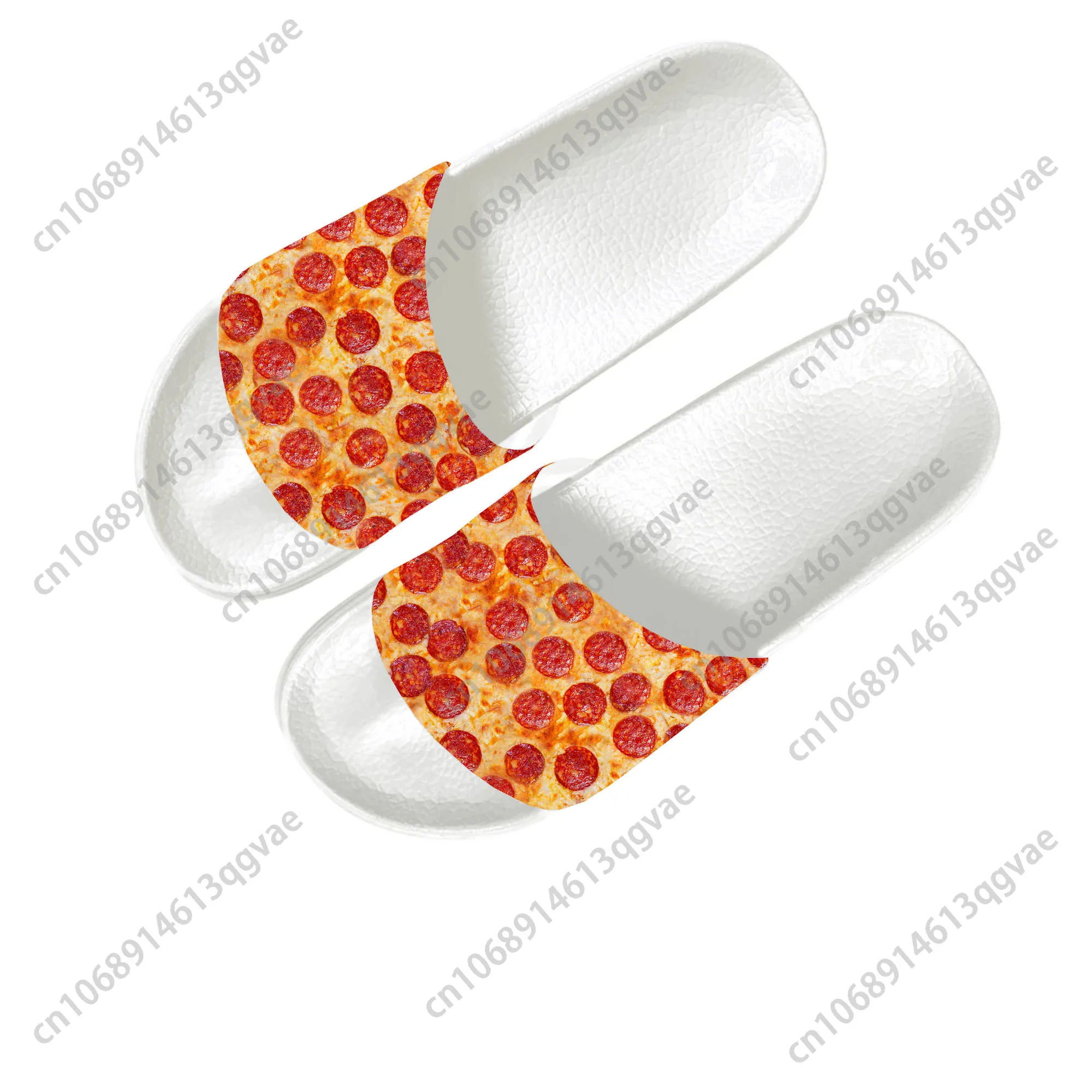 3D Тапочки с пиццей домашняя обувь для воды мужчин женщин подростков Детские