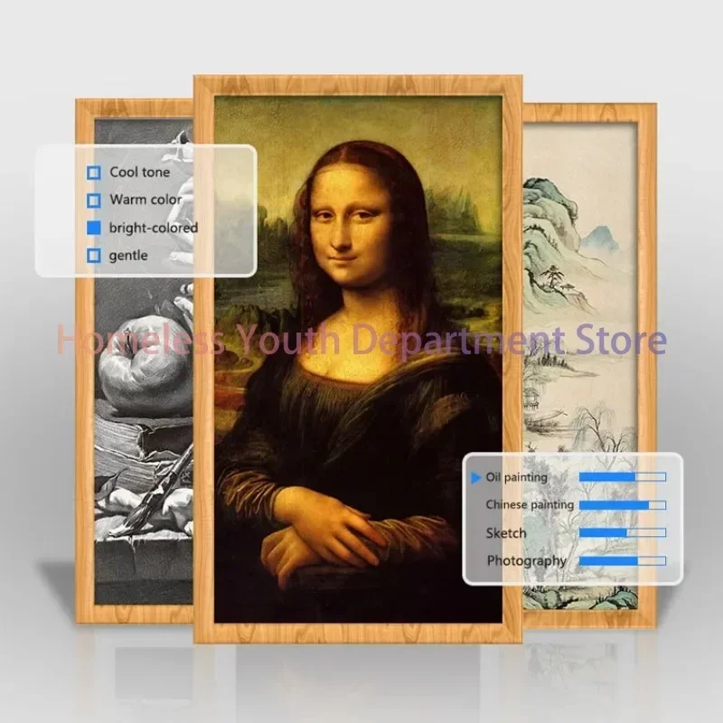 Оптовая продажа 21 5-дюймовый Wi-Fi 4k Hd настенное видео цифровая фоторамка ЖК-экран Ips