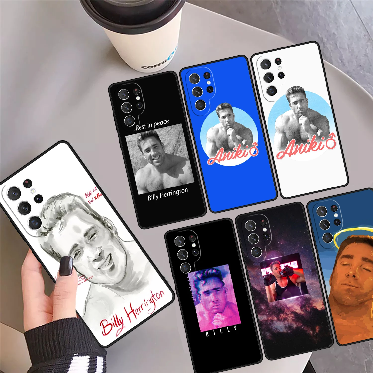 Чехол для телефона Билли хэррингтона Samsung Galaxy S24 Ultra 23 S22 Plus S21 FE S20 S8 S9 S10 Note 10 Pro 20