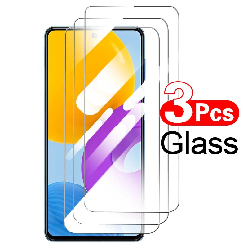 

3Pcs HD Original Protective Tempered Glass for Samsung Galaxy M52 5G SM-M526BR M 22 GalaxyM52 Phone Screen Protector Cover Film